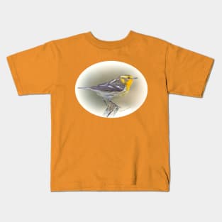 Blackburnian Warbler Kids T-Shirt